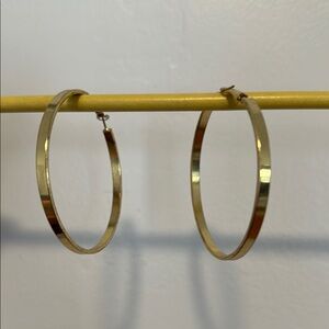 Elegant Gold Hoop Earrings